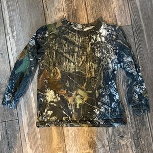 Mossy Oak Kids' Camo Long Sleeve Tee